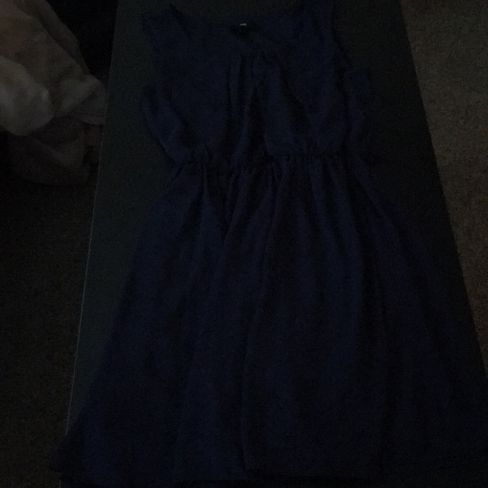 Blue dress